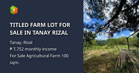 farm lot for sale in tanay rizal|land for sale tanay rizal.